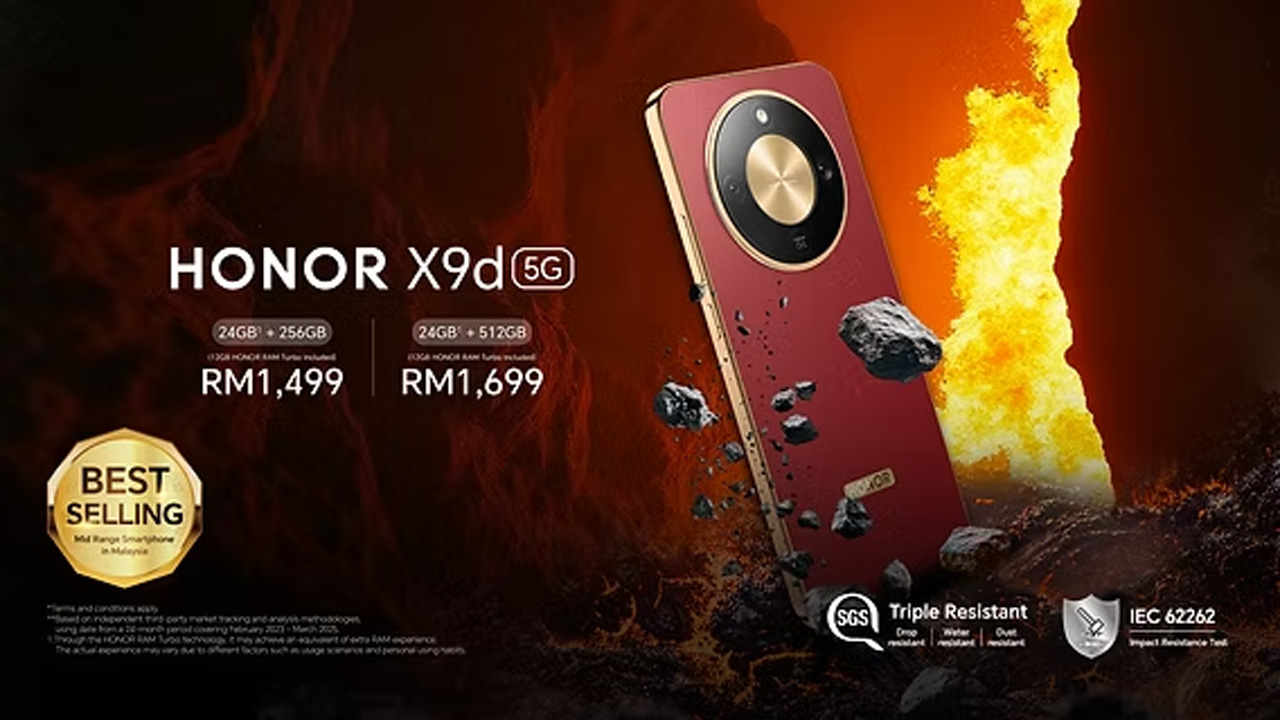 Honor X9d Officially Launches with Rugged Build and 3-Day Battery Life