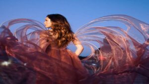 Eileen Gu Captivates Paris in an Ethereal Gown Inspired by Art and Flight