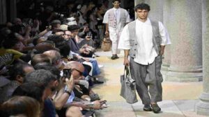 Men's Fashion Embraces Bold Details as Brooches, Pins, and Feather Boas Define Summer 2027