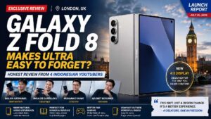 Four Indonesian YouTubers Say Galaxy Z Fold 8 Makes the Ultra Easy to Forget
