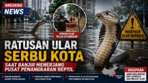 Hundreds of Venomous Snakes Invade Chinese City After Floods Devastate Reptile Breeding Center