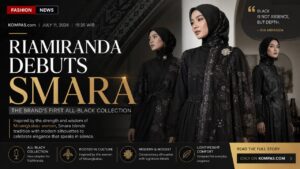 RiaMiranda Breaks Tradition with the Elegant All-Black Smara Collection