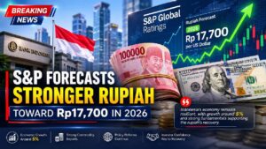 S&P Sees Indonesian Rupiah Strengthening Toward Rp17,700 Against US Dollar