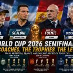 Trophy Records of the Coaches Leading the 2026 FIFA World Cup Semifinalists