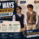 3 Easy Ways to Style a Sweater Vest Without Overdoing It