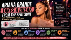 Ariana Grande Steps Away After Tour, Why a Break From Public Attention Can Matter