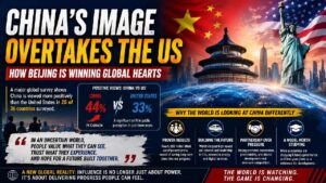 China’s Global Image Rises as Perceptions of the US Shift