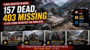 Deadly Nepal Flash Floods Leave 157 Dead and Hundreds Missing