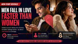 Men Fall in Love Faster Than Women, Study Reveals