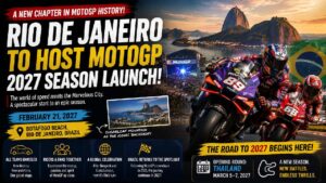 Rio de Janeiro to Host MotoGP 2027 Season Launch in Spectacular Brazilian Return