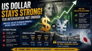 US Dollar Expected to Stay Strong as Yen Intervention Falls Short, Analysts Say
