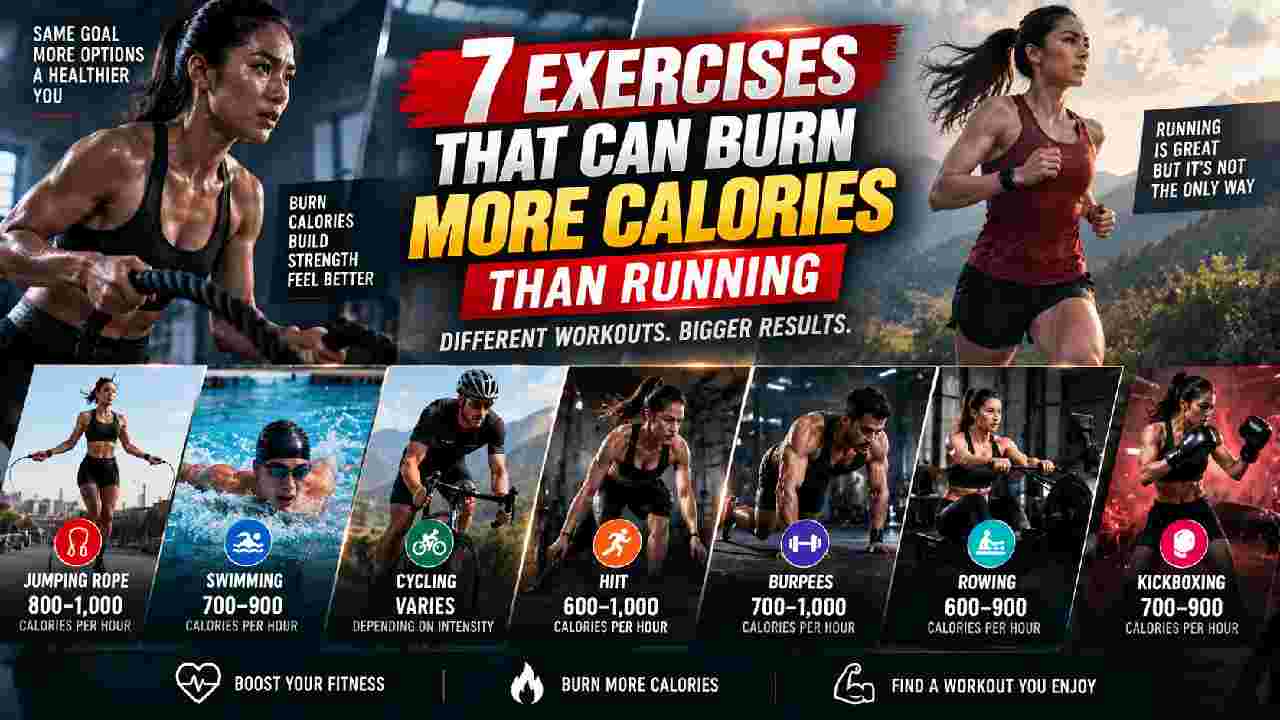 7 Exercises That Can Burn More Calories Than Running
