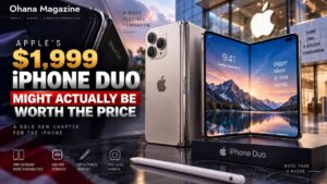 Apple’s $1,999 iPhone Duo Might Actually Be Worth the Price