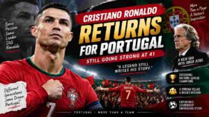 Cristiano Ronaldo Still Leads Portugal as Jorge Jesus Begins New Era