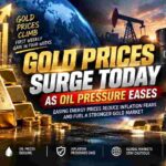 Gold Prices Surge as Oil Pressure Eases, Ending Losing Streak