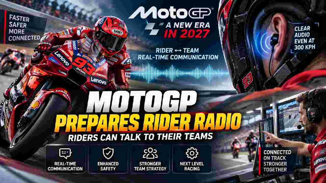 MotoGP Rider Radio Could Transform Racing and Team Communication in 2027