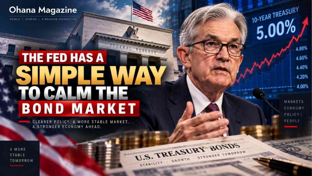 The Fed Has a Simple Way to Calm the Bond Market
