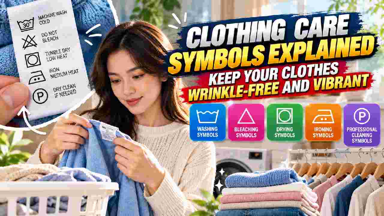 Clothing Care Symbols Explained: Keep Clothes Wrinkle-Free and Vibrant