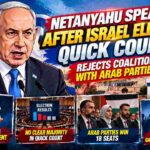 Netanyahu Calls for Strong Right-Wing Government After Israel Election Quick Count