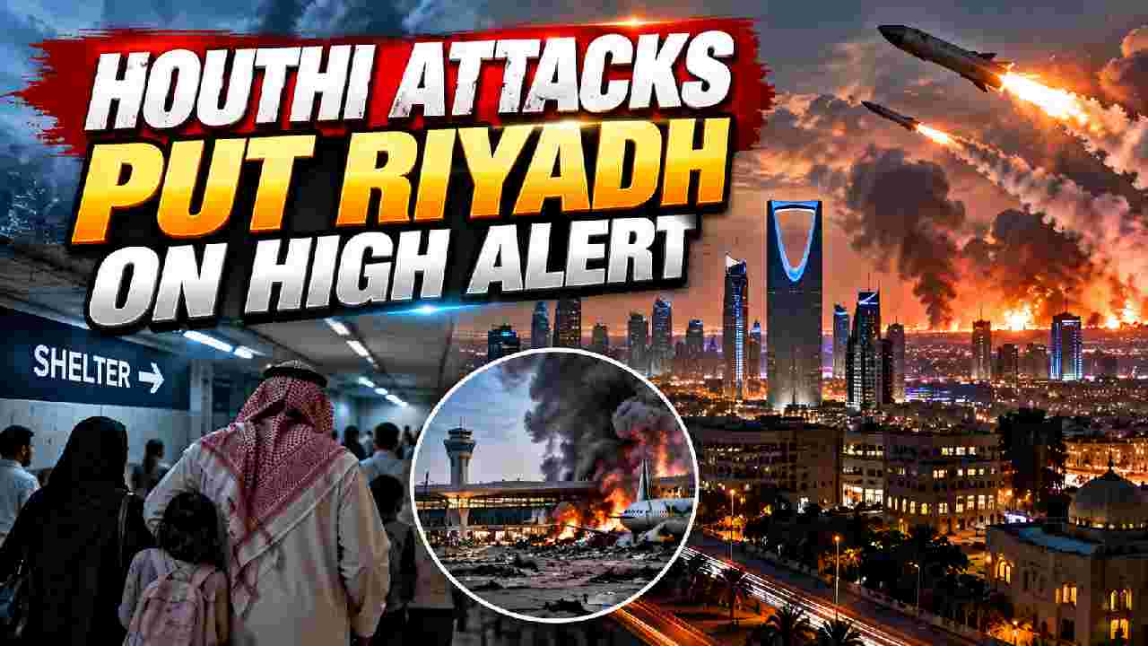 Houthi Attacks Put Riyadh on Alert as Residents Seek Shelter