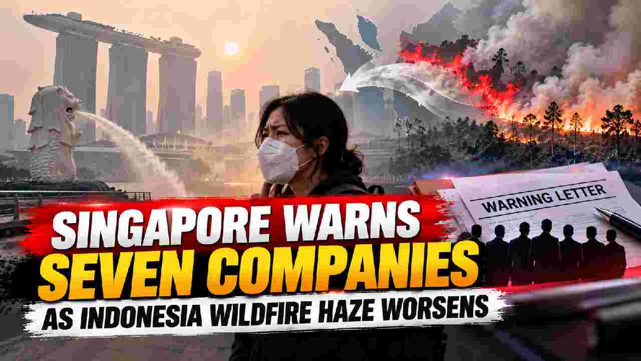 Singapore Warns Seven Companies as Indonesia Wildfire Haze Worsens